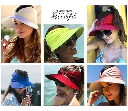 Un Sombrero Para El Sol Para Mujer Con Visera De Protección