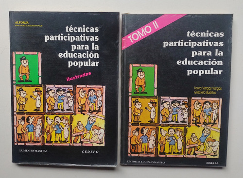 Técnicas Participativas Para La Educación Popular - 2 Tomos 