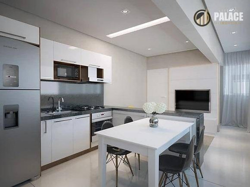 Imagem 15 de 30 de Apartamento Com 1 Dormitório À Venda, 44 M² Por R$ 246.125,00 - Vila Guilhermina - Praia Grande/sp - Ap2871