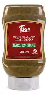 Molho Para Salada Zero Sódio - Italiano - Mrs. Taste - 300ml