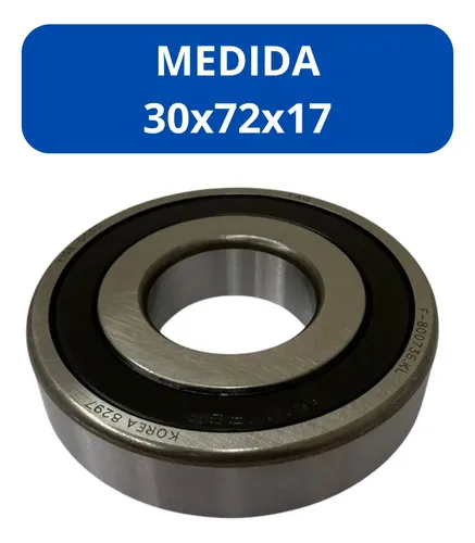 Rolamento Câmbio Hr/k2500 8v Medida 30x72x17 | MercadoLivre