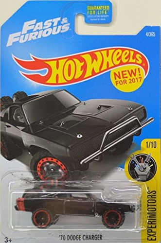 Coche Hot Wheels 2017 Experimotor Negro