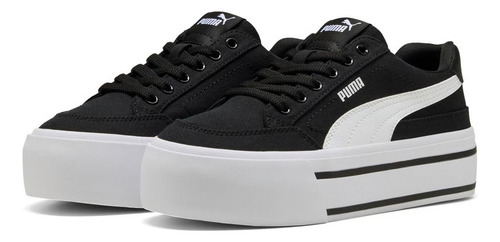 Zapatilla Puma Cort Classic Vulc Fs Platform 402329 07 Mujer