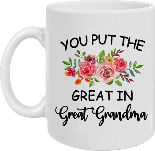 Taza De Café Para Abuela, Regalo Para El Día De La Madre, El