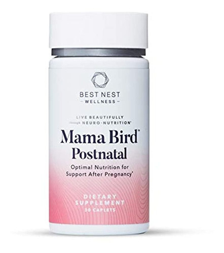 Best Nest Wellness - Mama Bird Postnatal -vitamina Posnatal,