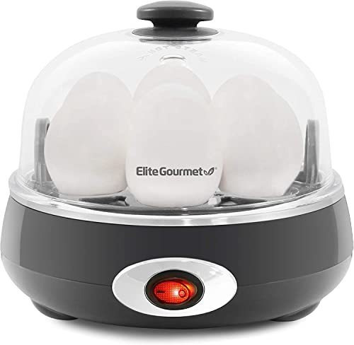 Elite Gourmet Egc007chc - Olla Rápida Para Huevos, 7 Huevos