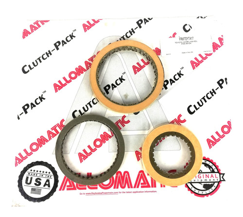 Kit Discos Pastas Allomatic Toyota Mr2 L4 2.2l 1995