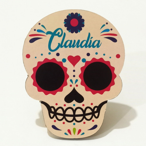 Adornos De Ofrenda, Calaveras Coloridas