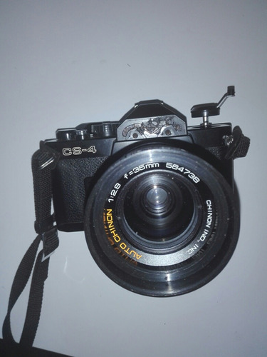 cámara fotográfica compacta Chinon 35 FX IV de apuntar y disparar de JAPÓN Casi como nueva 