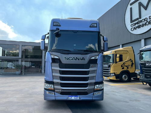 Scania S450 4x2 Ntg Top De Linha Com Geladeira Ano 2021
