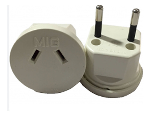 Adaptador Mig Standard Sin Tierra 2 Patas Mf Shop