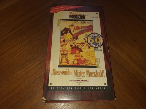 Bienvenido Mister Marshall Vhs Edición Limitada Español 