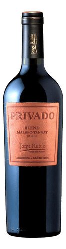 Vinho Tinto Privado Malbec Jorge Rubio