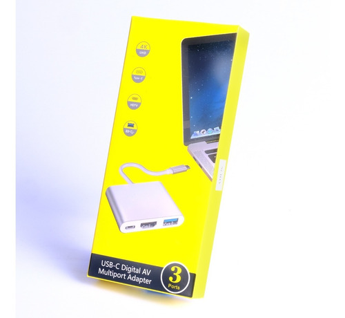 Imagen 8 de 8 de Hub Usb C Multipuertos Usb C - Hdmi - Usb 3.0 Marca Bcc