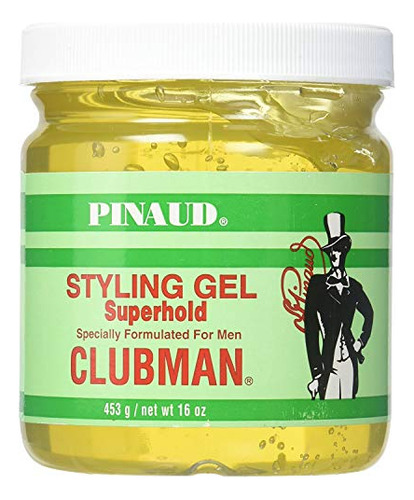 Gel Para Cabello - Clubman Style Gel Mens Super Hold 16 Ounc