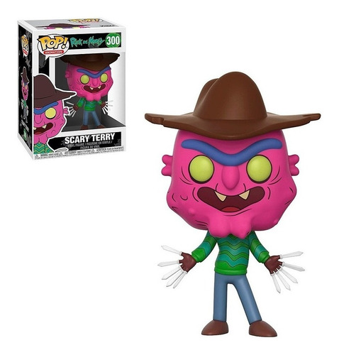 Funko Pop Figura Scary Terry 300 Animation Ricky Y Morty 