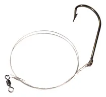 Comprar Anzuelo Con Leader Mustad Noruego 9\u002F0 Dorado Surubi