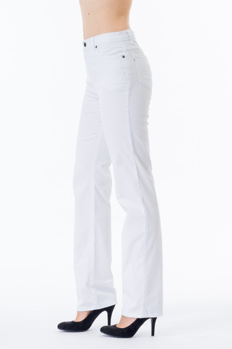 Imagen 2 de 6 de Pantalon Scandia Gabardina Stretch Recto Cintura