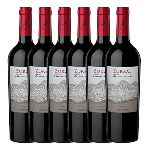 Vino Tinto Zorzal Terroir Unico Malbec 750ml Caja X6 Gobar®