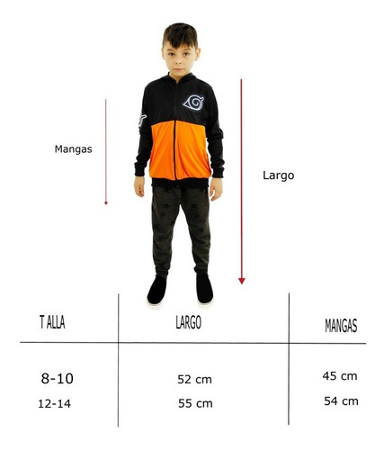 Imagen 2 de 7 de Sudadera Naruto Shippuden Infantil