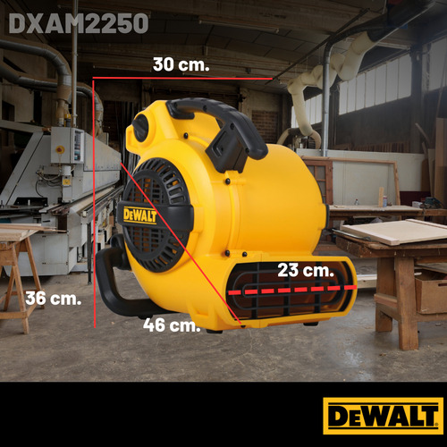 Ventilador De Aire Industrial Secador Dxam2250 Dewalt