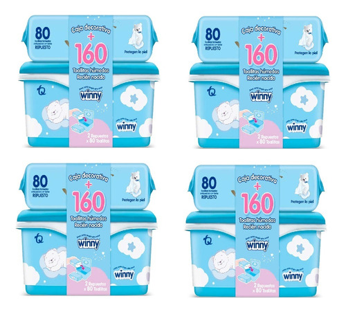 Toallitas Winny Sensitive X640