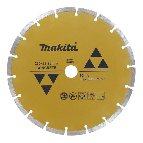 Disco Diamantado  9 Polegadas 230mm Concreto D-44292  Makita