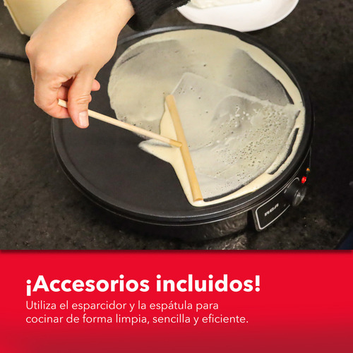 Rca Crepera Plancha Antiadherente Con Accesorios Rc-602