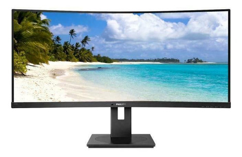 Monitor Curvo Qhd Va Lcd 34  Philips 346b1c Ultra Ancho