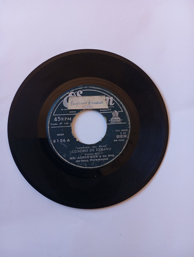 Vinilo Single De Mr Acker Bilk --acker Away( S121 (Usado)