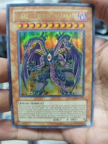 Yugioh Cartas Yubel- Terror Incarnate Ultra Raro 