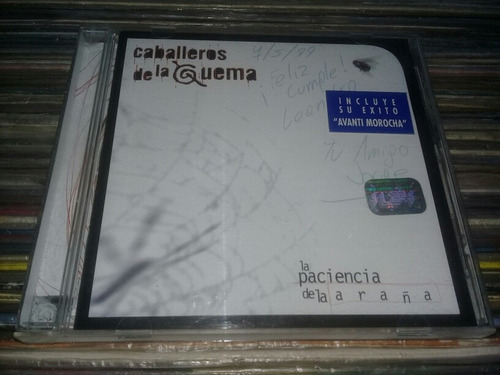 Caballeros De La Quema La Paciencia De La Araña Cd