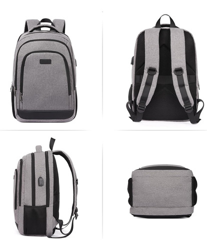 Mochila Para Computadora Portátil Para Hombres Y Mujeres, Mo