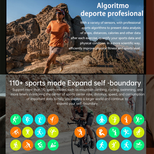 Para Smartwatch, Reloj Inteligente Deportivo Militar Tácti