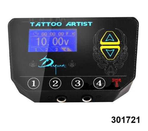 Fuente Alimentacion Tatuar Tatto Led Display T-500 W01