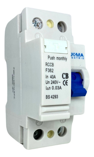 Interruptor Diferencial Bipolar F362-40a 30ma