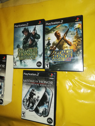 Medal Of Honor Collection Para Ps2 Orig (de Uso) 