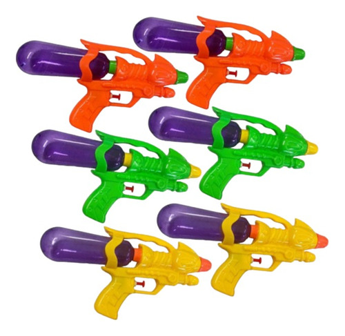 20 Pistola Lanzador Tanque Recargable Agua Chica #24cms +3añ