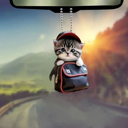 Mochila Plana Acrílica R, Nueva Decoración Colgante 9693