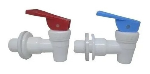 Imagen 1 de 3 de Juego De Canillas Para Dispenser Agua Frio Calor Gift®©