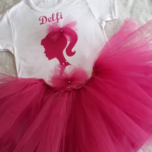 Disfraz Barbie Conjunto Tutu + Enagua De Regalo