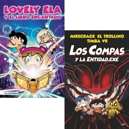 Pack Lovely Ela Y Libro Encantado + Los Compas Y Entidad Exe