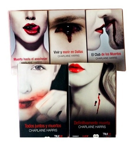 Saga True Blood Colección Charlaine Harris Vampiros