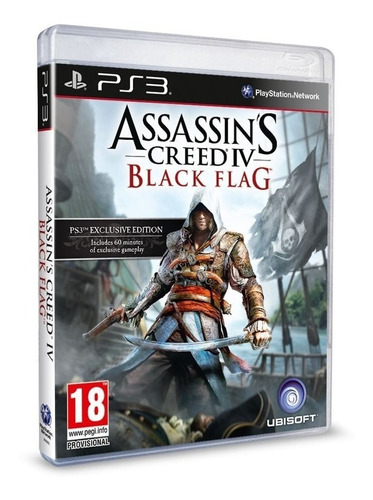 Assassins Creed 4 Black Flag Iv Ps3 Blu-ray Original Midia F