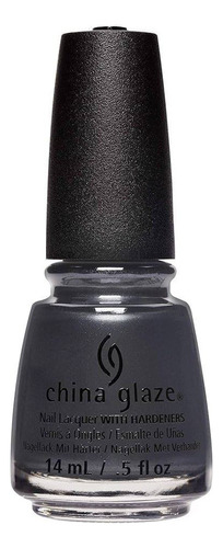 Esmalte De Uñas China Glaze Haute & Heavy Gris Oscuro 14ml