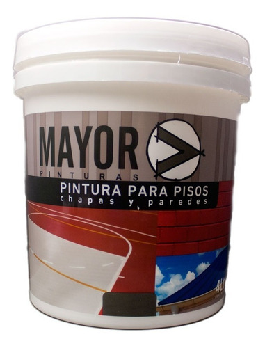 Pintura Para Pisos Mayor Multiusos Chapas Y Paredes 4lt Eli