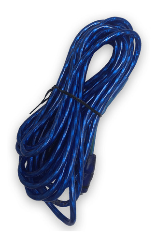 Imagen 3 de 7 de Cable Rca 5 Metros Mallado Profesional Potencia / Woofe