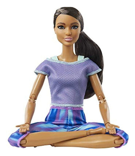 Muñeca Barbie Made To Move Articulada Nº 6 Mattel