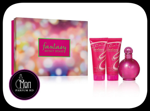 Perfume Fantasy By Britney Spears. Estuche De 3 Piezas