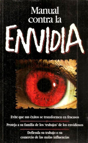Manual Contra La Envidia - Pura Santibañez (Usado)